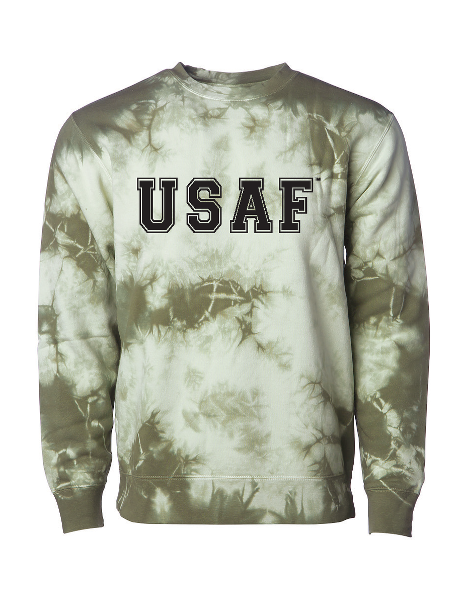 U.S. Air Force Sweatshirt Tie Dye