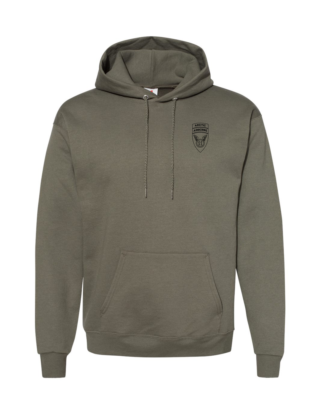 11th Airborne Division Hoodie (Military Green)