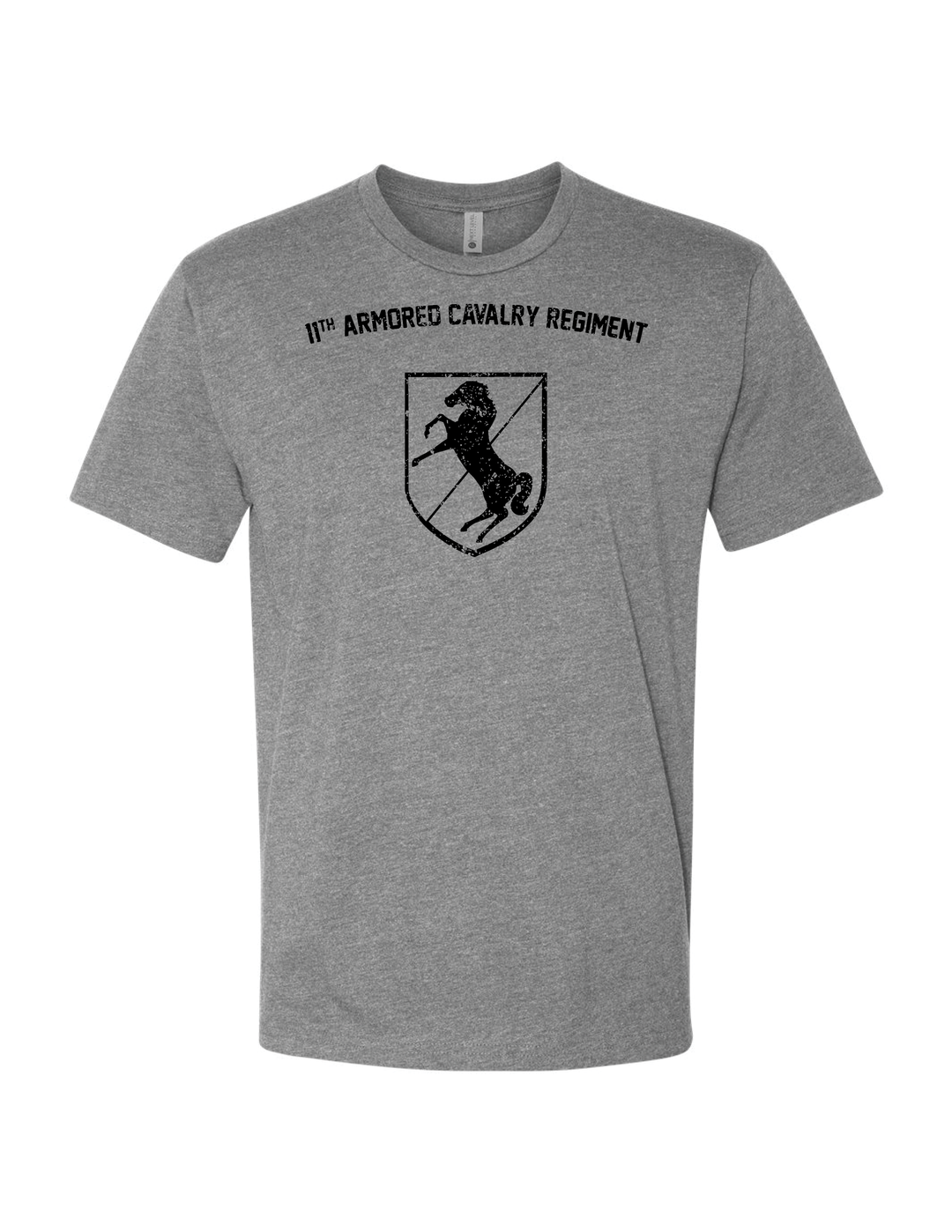 11th Armored Cavalry T-Shirt (Gray)