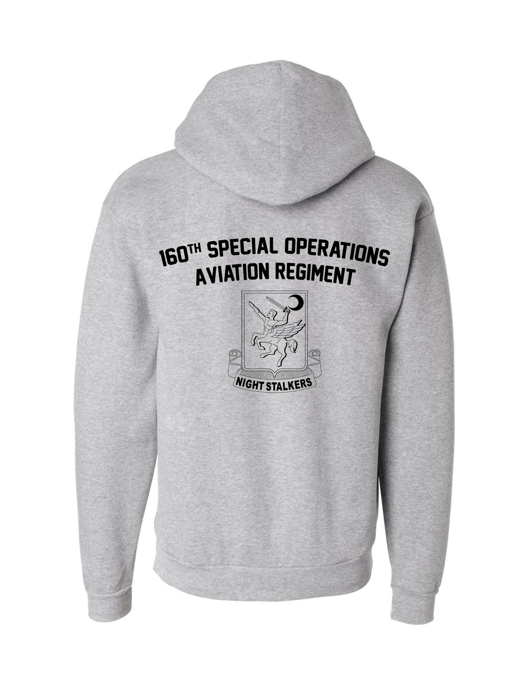 160th Special Operations Aviation Regiment Hoodie (Gray)