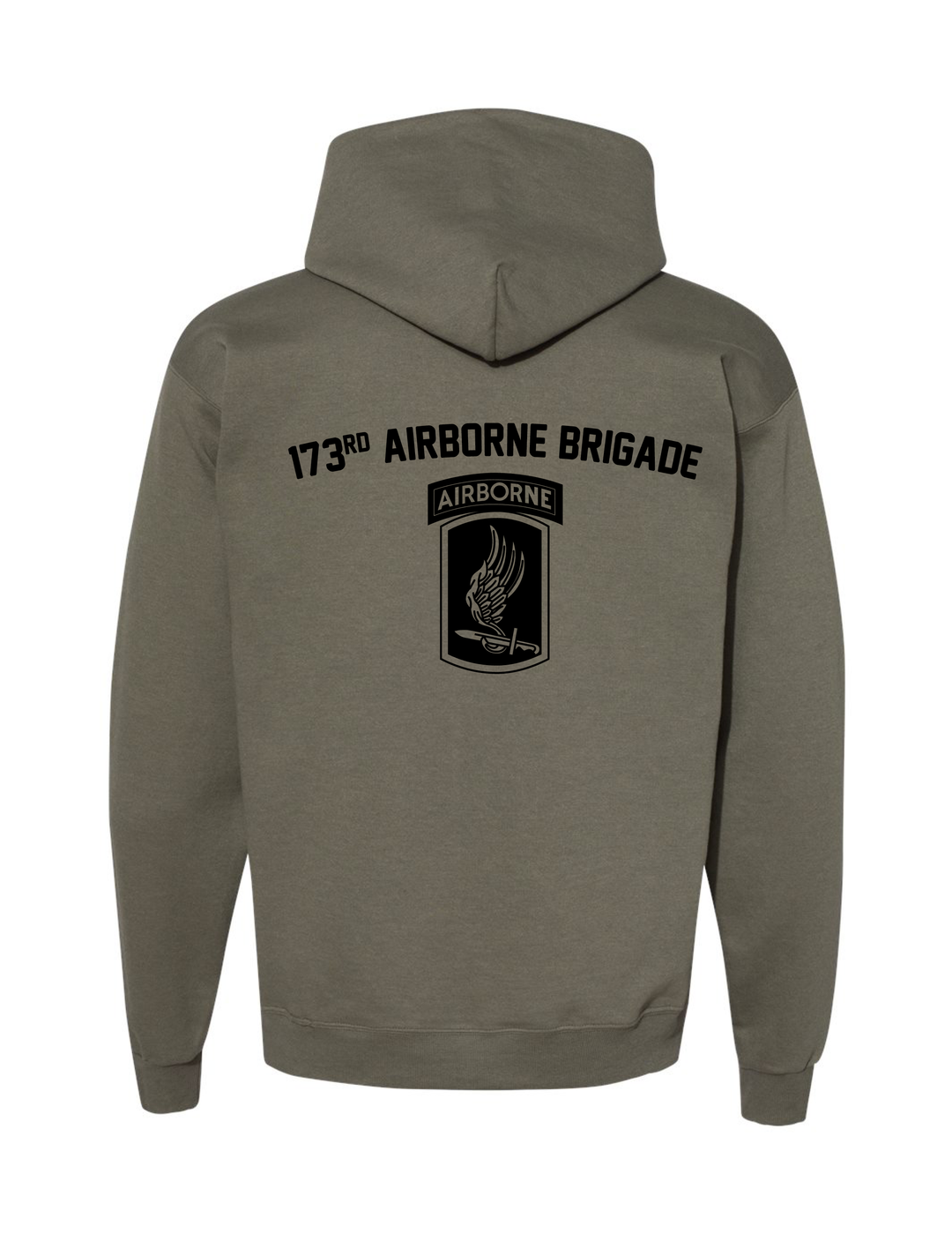 173rd Airborne Brigade Hoodie (Military Green)