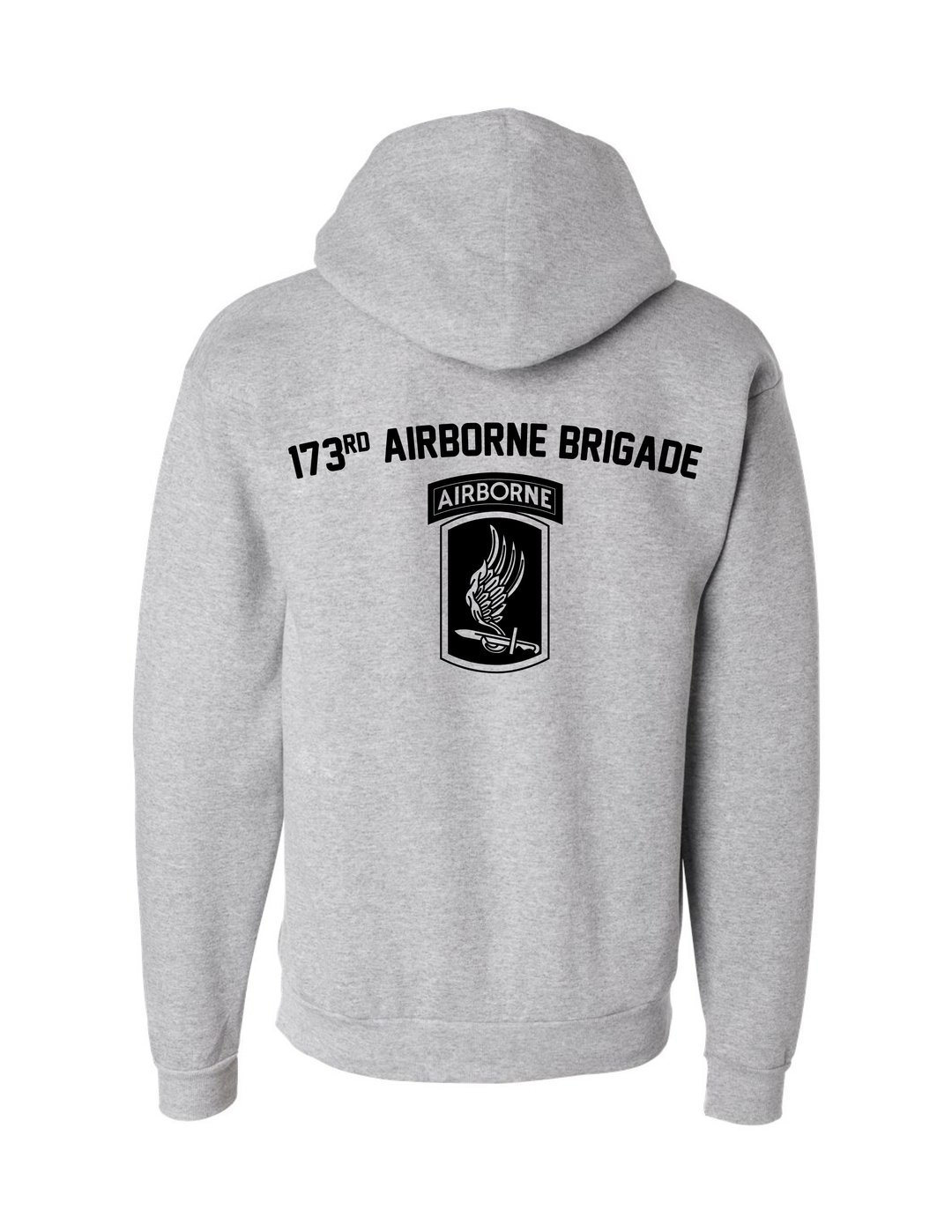 173rd Airborne Brigade Hoodie (Gray)