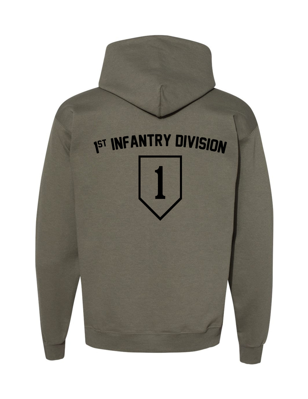 1st Infantry Hoodie (Military Green)