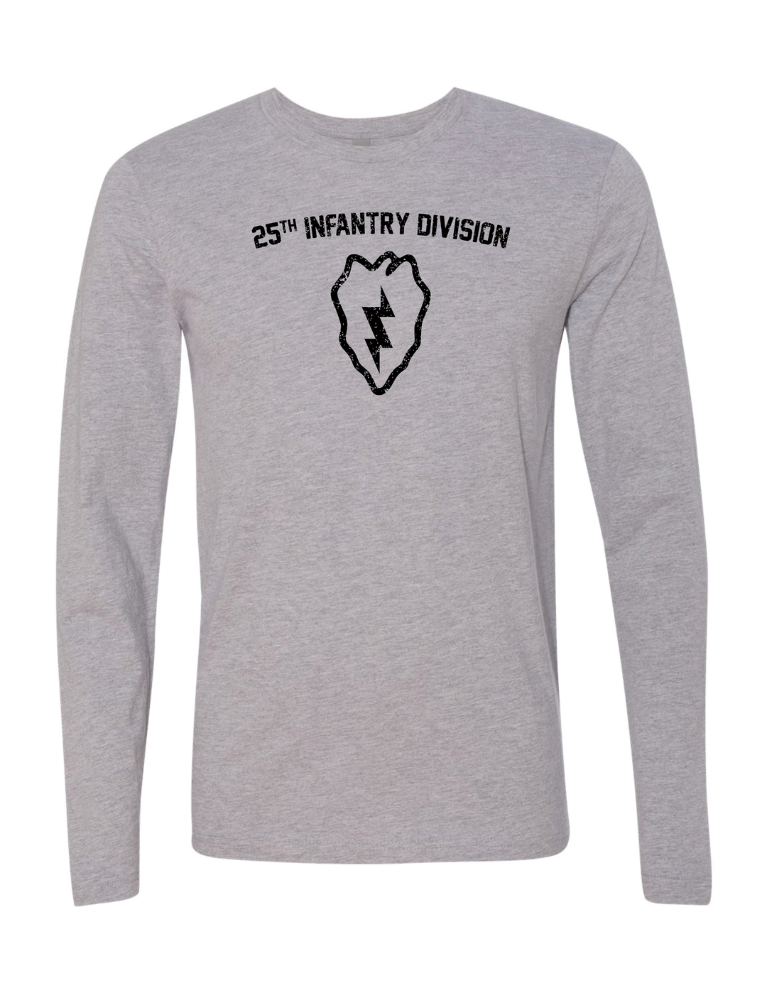 25th Infantry Long Sleeve T-Shirt (Gray)