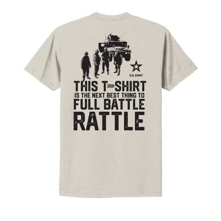 Army T-Shirt "Full Battle Rattle" (Sand)