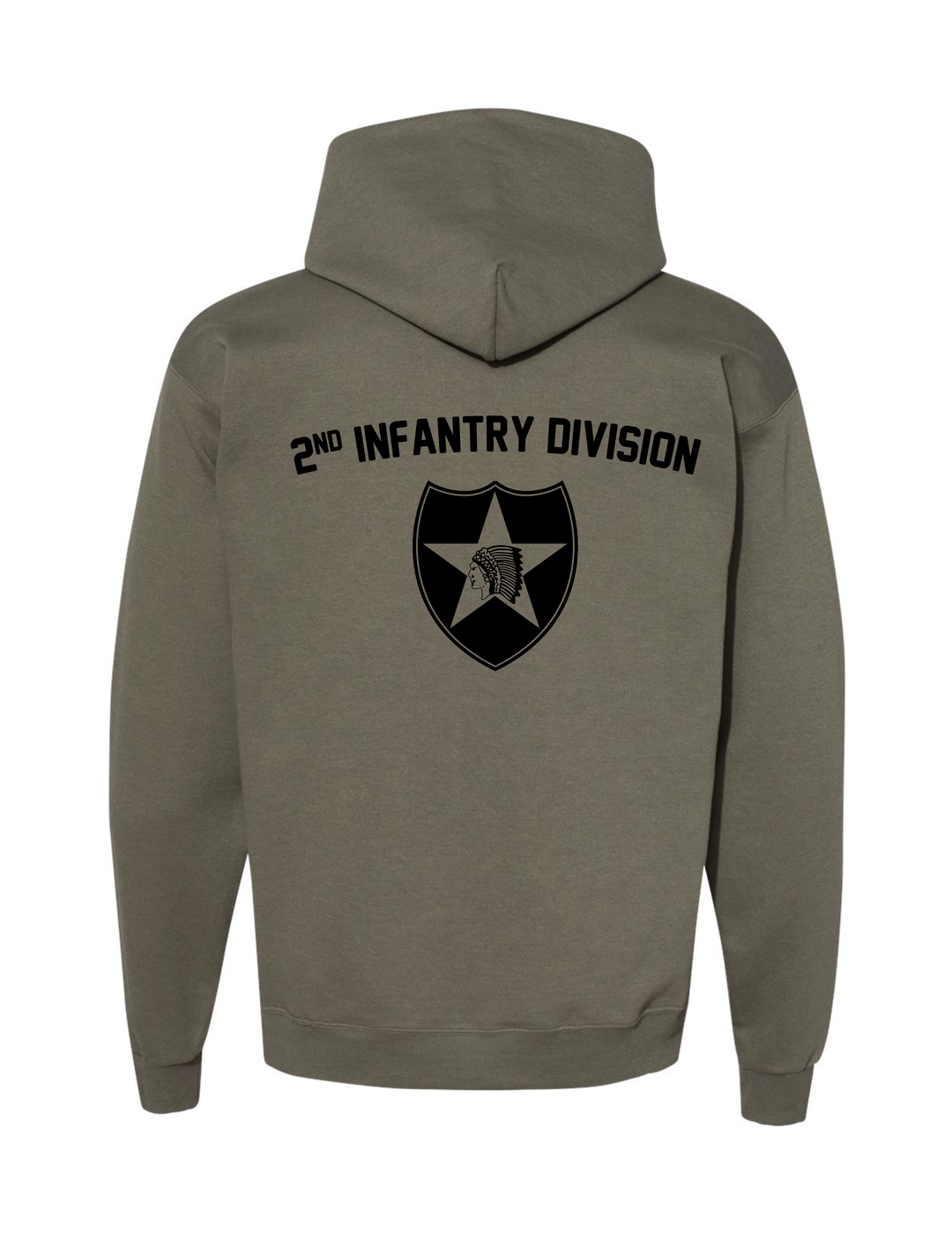 2nd Infantry Hoodie (Military Green)