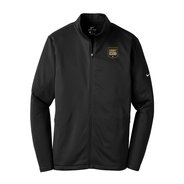 U.S. National Guard Zip Nike Jacket (Black)