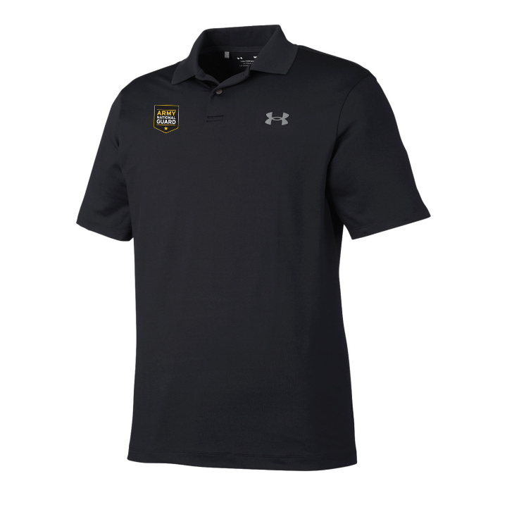 U.S. National Guard Under Armour Polo (Black)