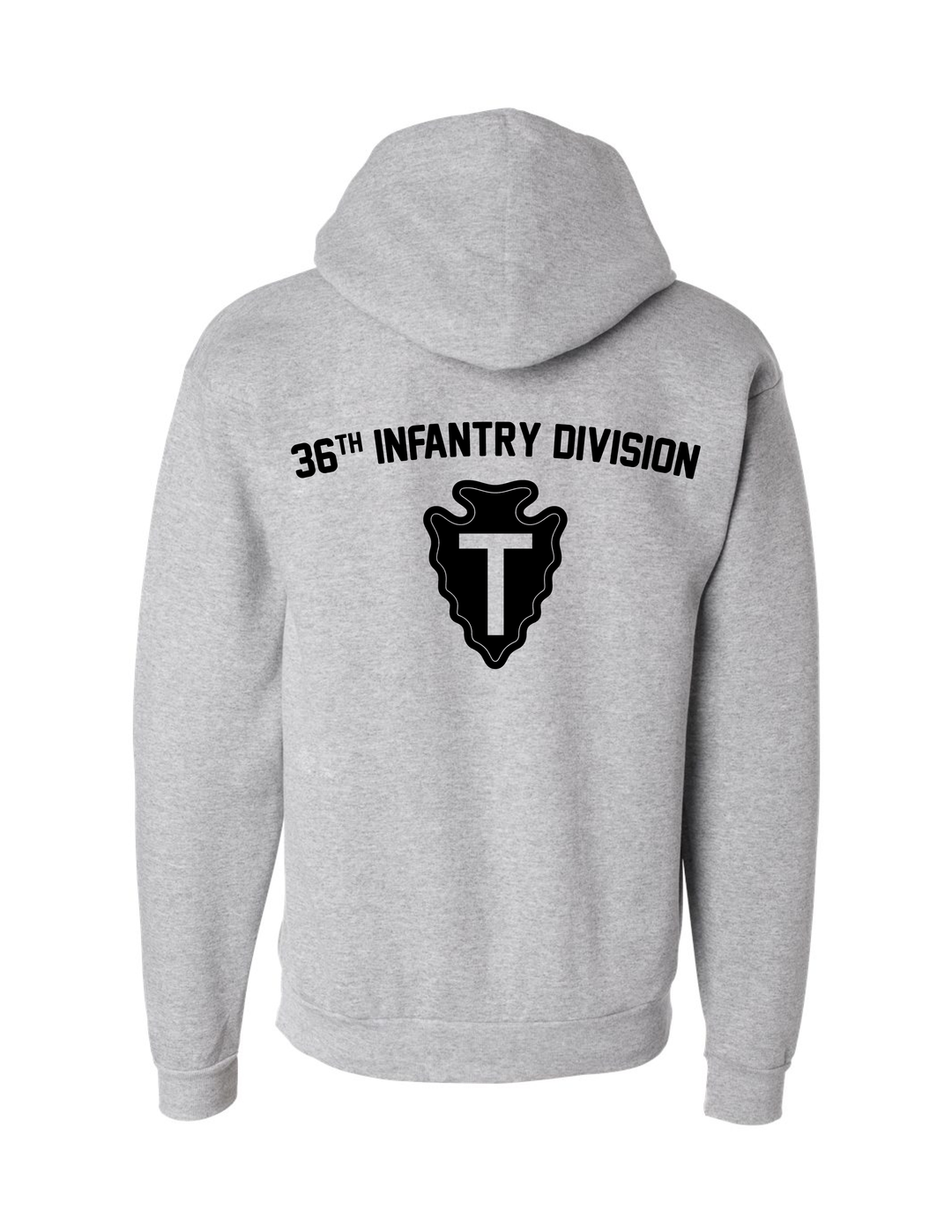 36th Infantry Division Hoodie (Gray)