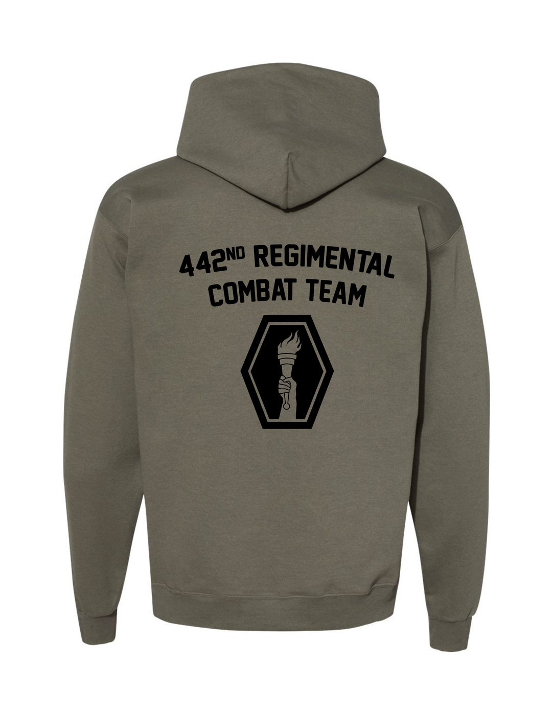 442nd Regimental Combat Team Hoodie (Military Green)