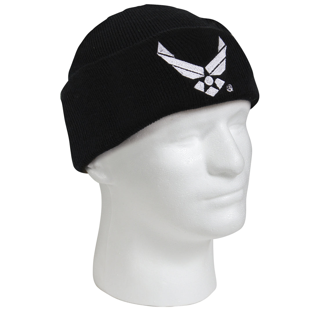 Air Force Beanie Cap - Black