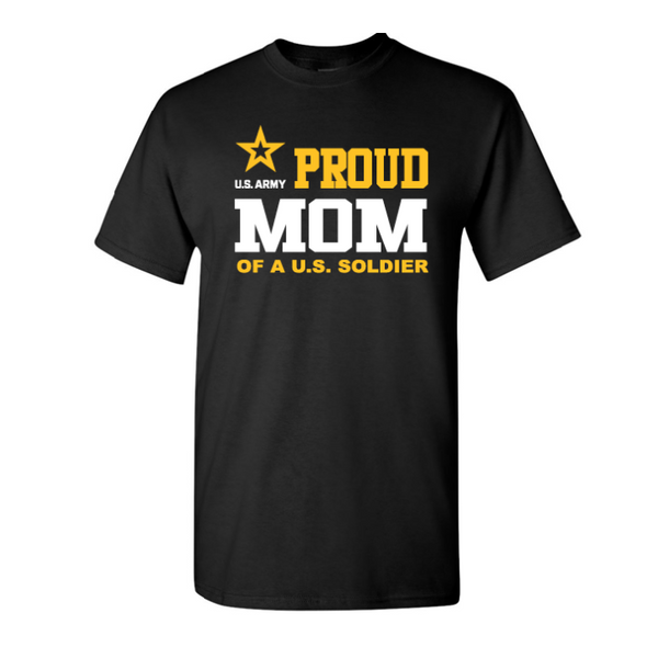 US Army Proud Mom (Black) | Mom | Oak and Liberty