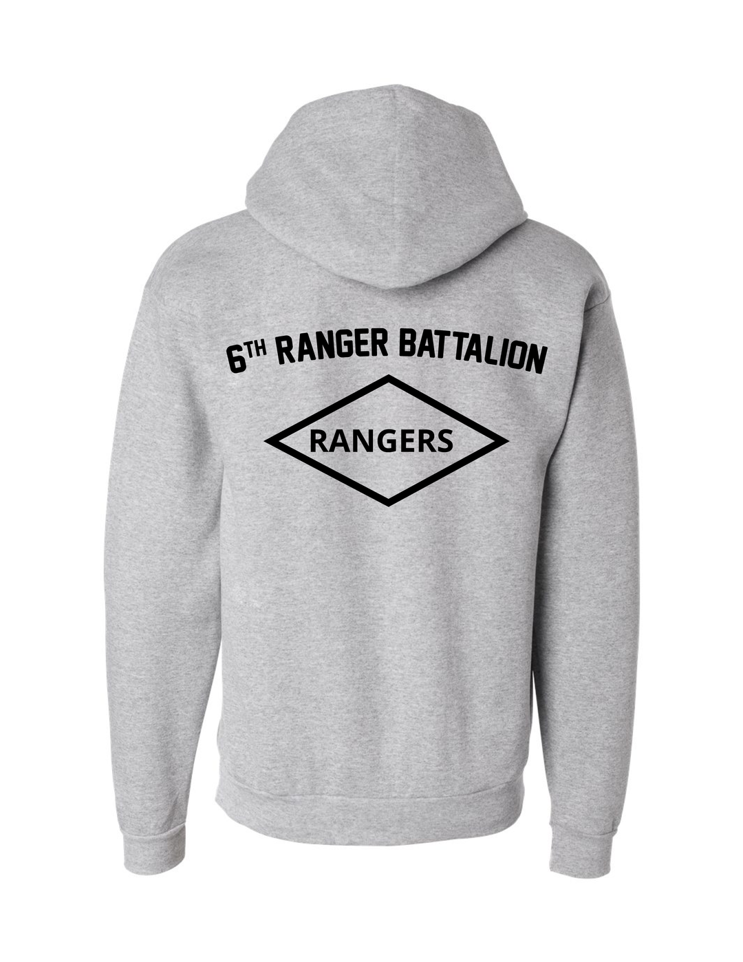 6th Ranger Battalion Hoodie (Gray)