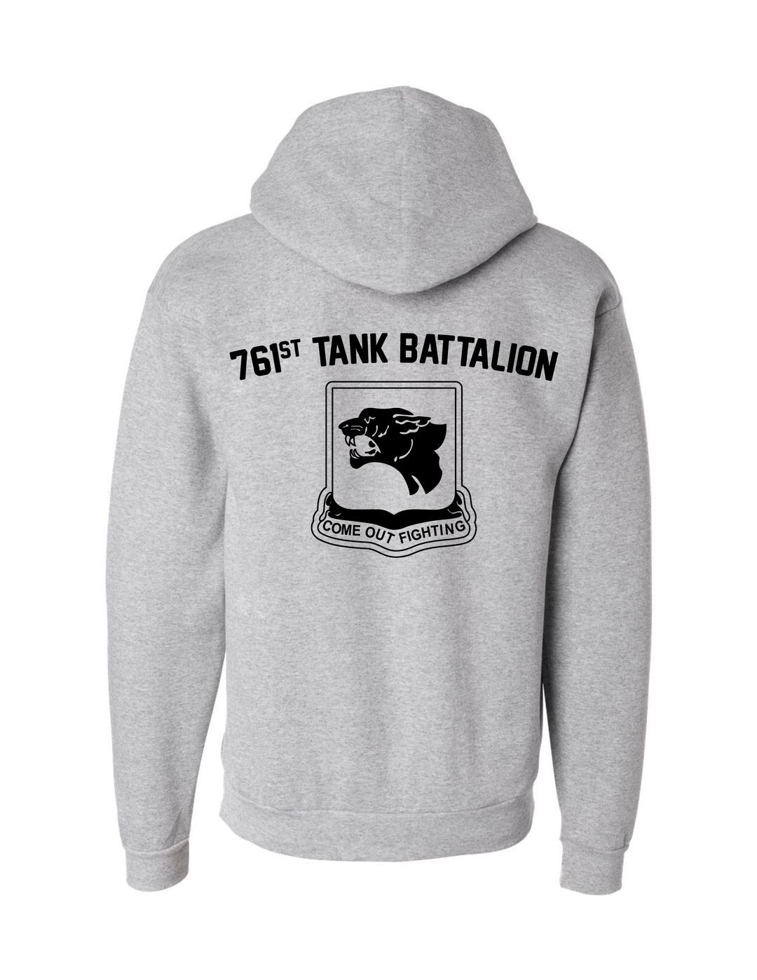 761st Tank Battalion Hoodie (Gray)