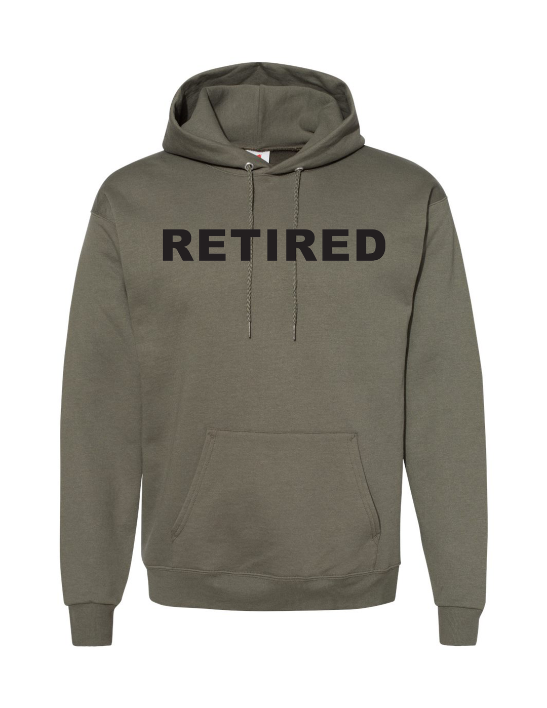 Retired Hoodie (Military Green)