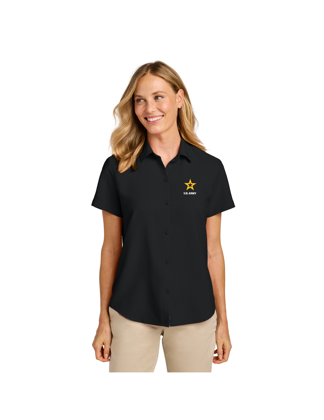 U.S. Army UV Camp Shirt LADIES (Black)