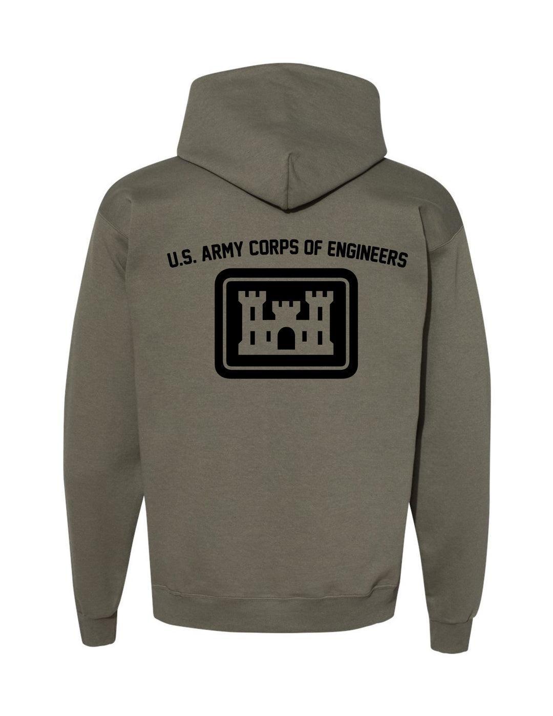 Corps of Engineers Hoodie (Military Green)