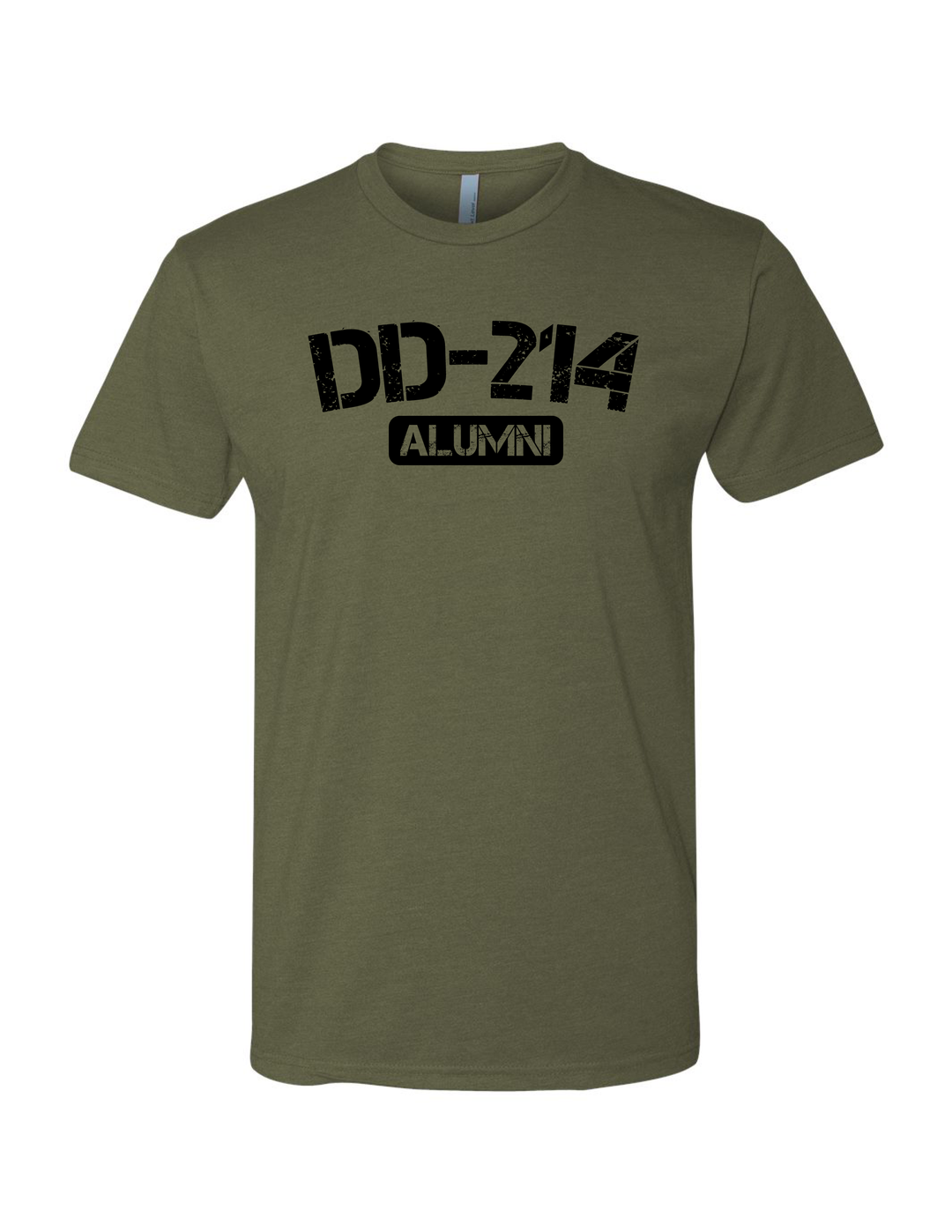 DD-214 Alumni T-Shirt (Military Green)