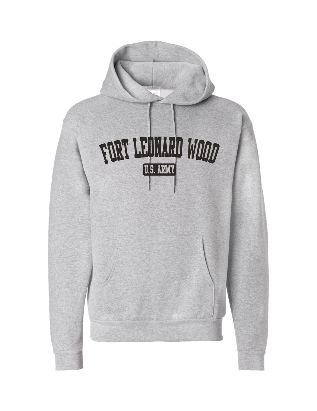 Fort Leonard Wood Hoodie (Gray)