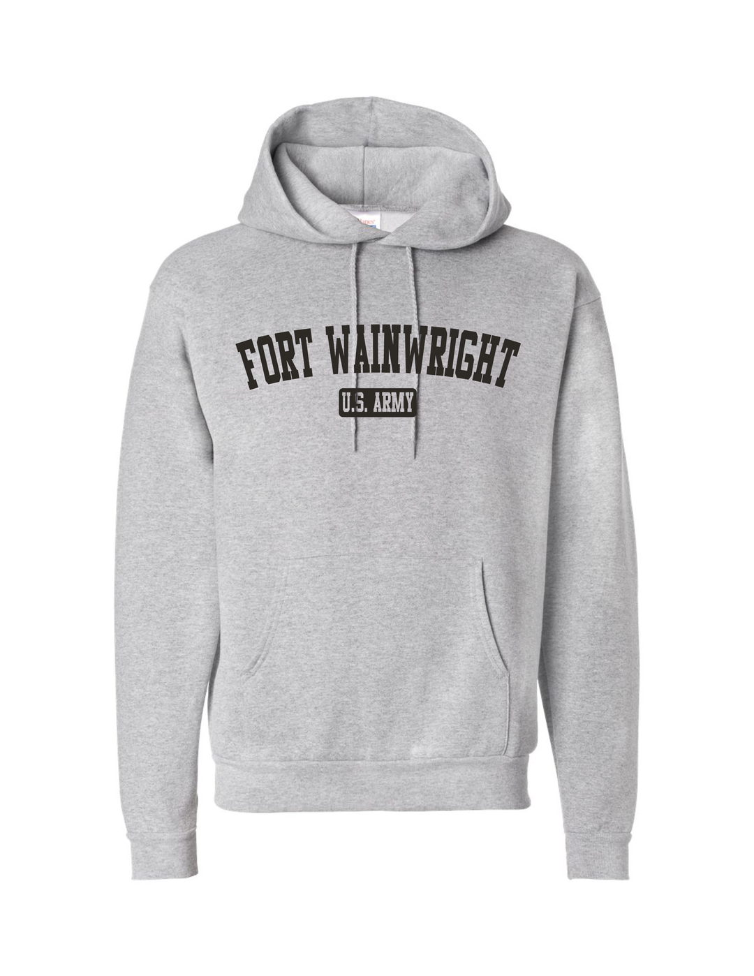 Fort Wainwright Hoodie (Gray)