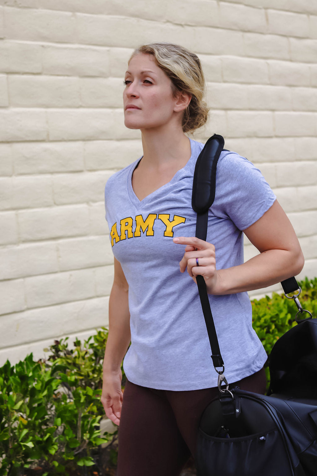 Army Ladies V-Neck T-Shirt