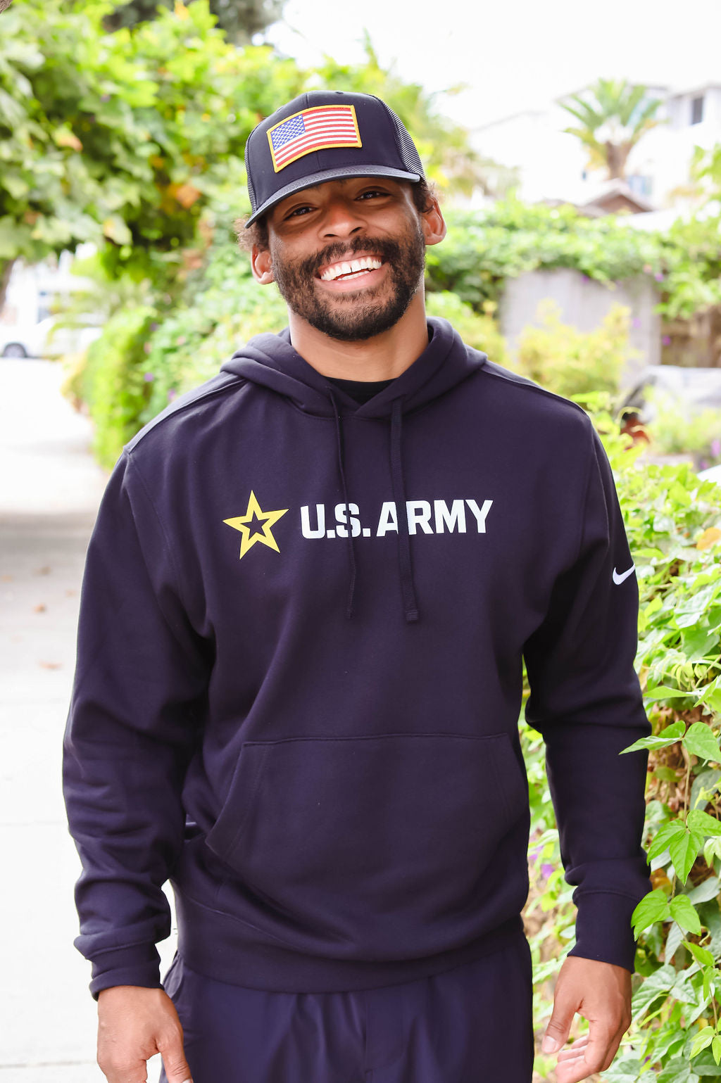 Army™ Nike Hoodie (Black)