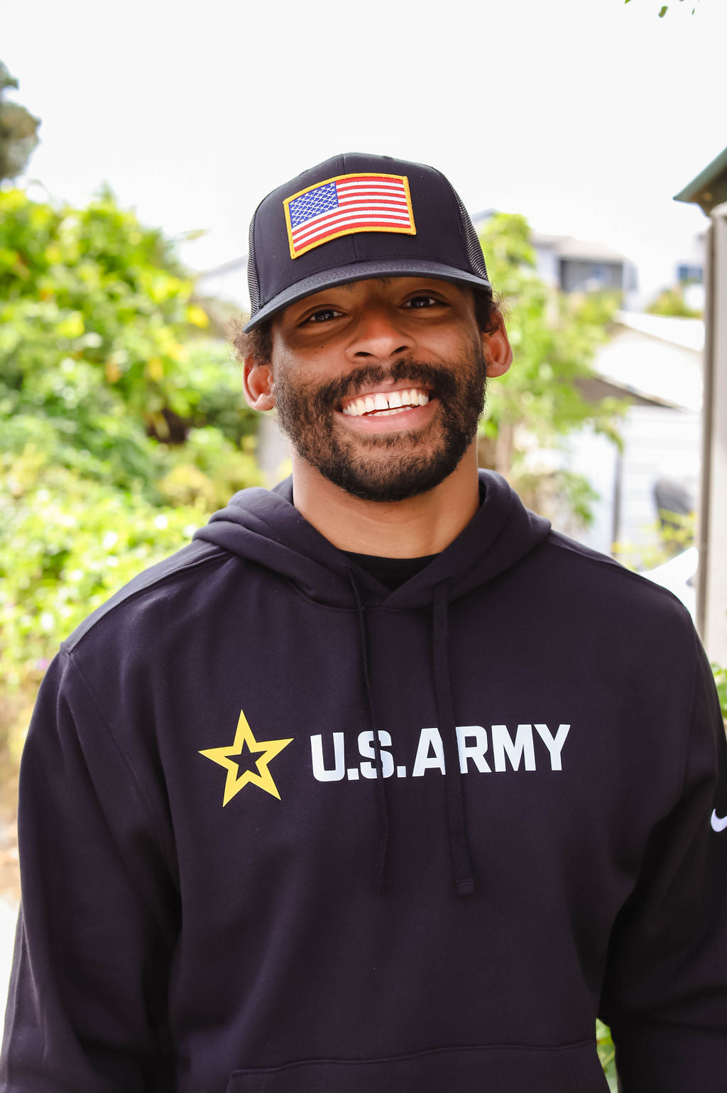 Army™ Nike Hoodie (Black)