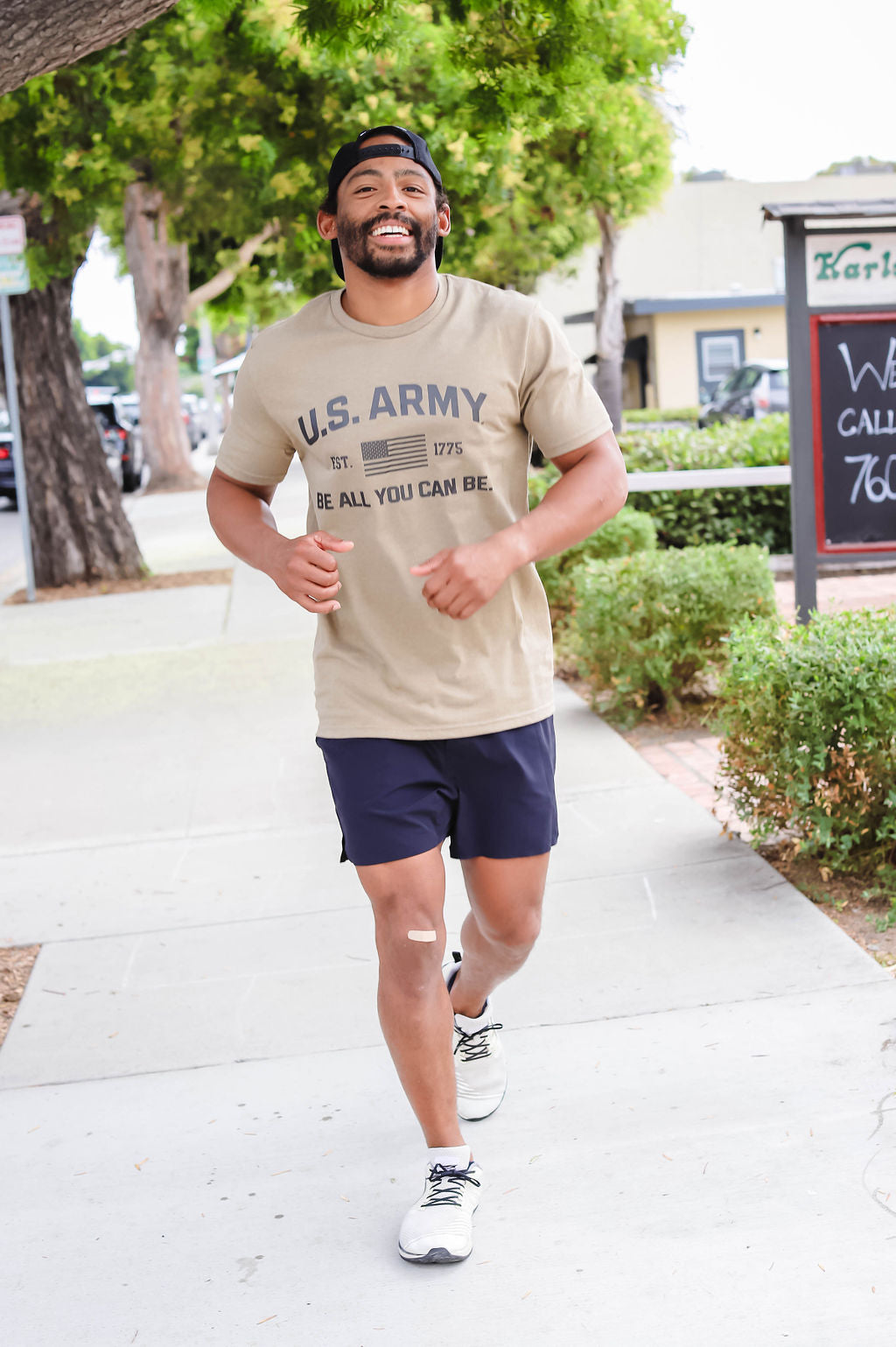 Army T-Shirt "Be All You Can Be" (Brown)